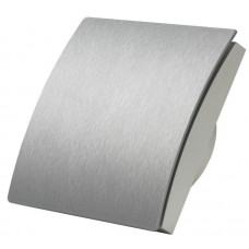 SlimVent МV 100, пластик овал шлифованный серый