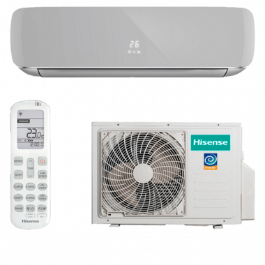 Сплит-система Hisense Silver Crystal Super Inverter AS-10UW4RVETG01(S) WI-FI