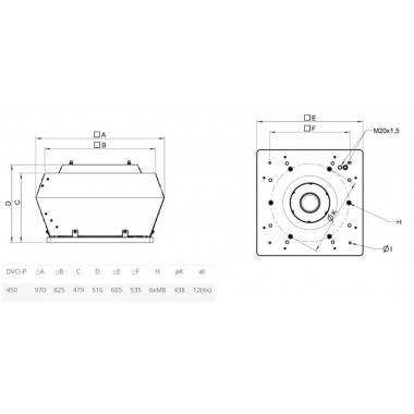 Systemair DVCI 450D-P EC Systemair DVCI 450D-P EC