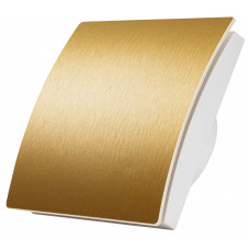 SlimVent МV 100, пластик овал шлифованное золото