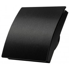 SlimVent МV 100, пластик овал шлифованный черный