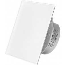 SlimVent МV 100, стекло, белый матовый