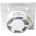 SlimVent МV 100, стекло, белый глянцевый
